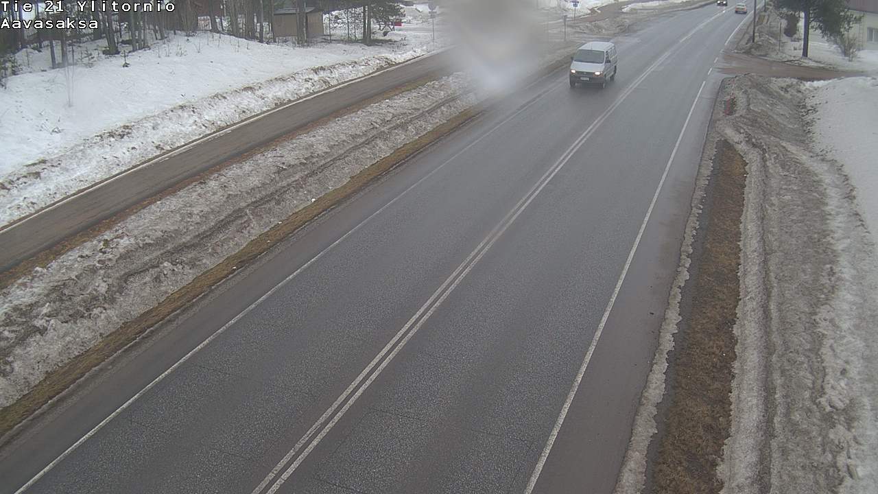 Weather Camera Image Väg 21 Ylitornio_Aavasaksa, Muonio, Lappi