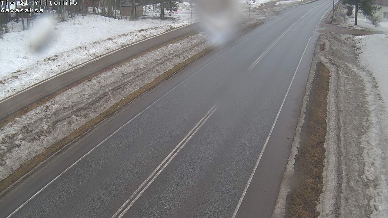 Weather Camera Image Väg 21 Ylitornio_Aavasaksa, Muonio, Lappi