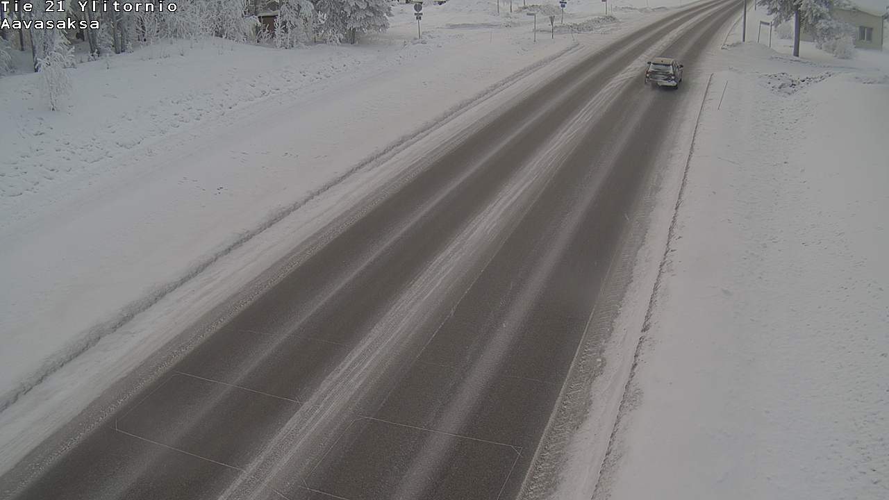 Weather Camera Image Road 21 Ylitornio_Aavasaksa, Muonio, Lappi