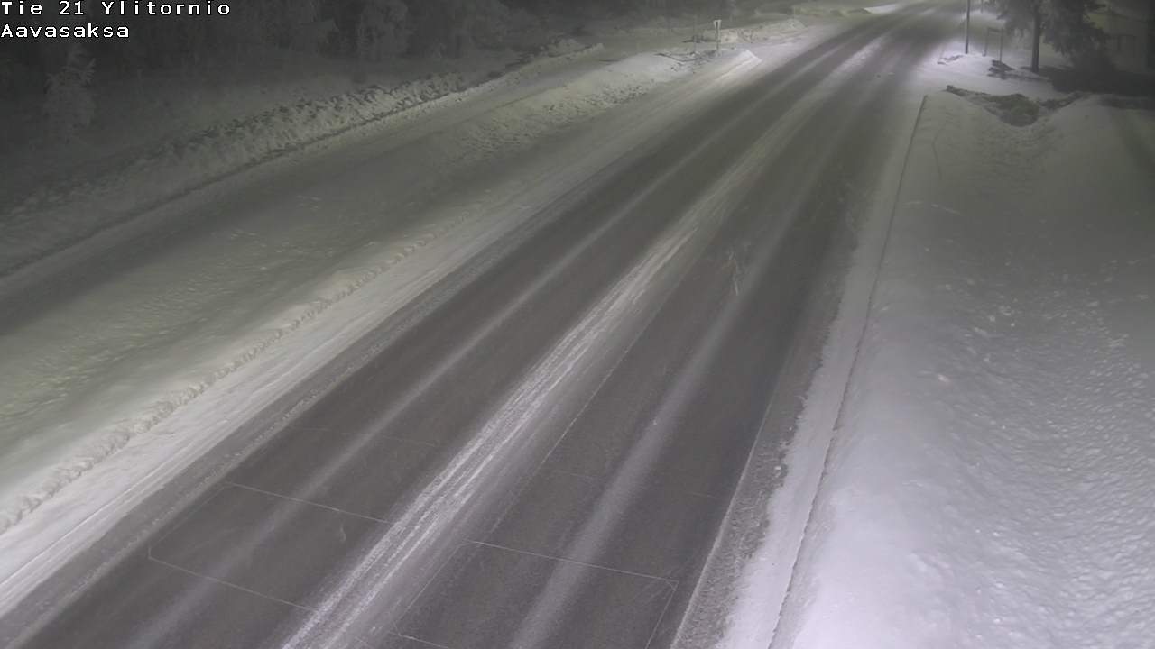 Kelikamerat Kuva Tie 21 Ylitornio_Aavasaksa, Muonio, Lappi