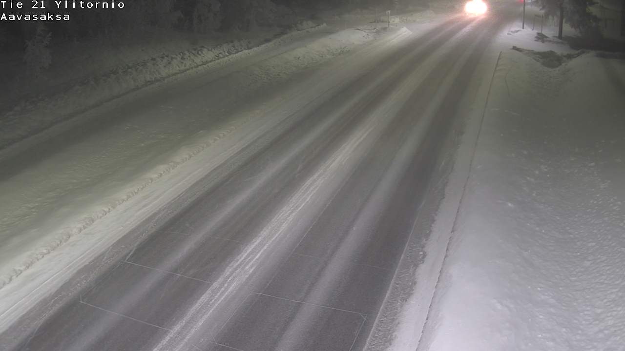 Kelikamerat Kuva Tie 21 Ylitornio_Aavasaksa, Muonio, Lappi