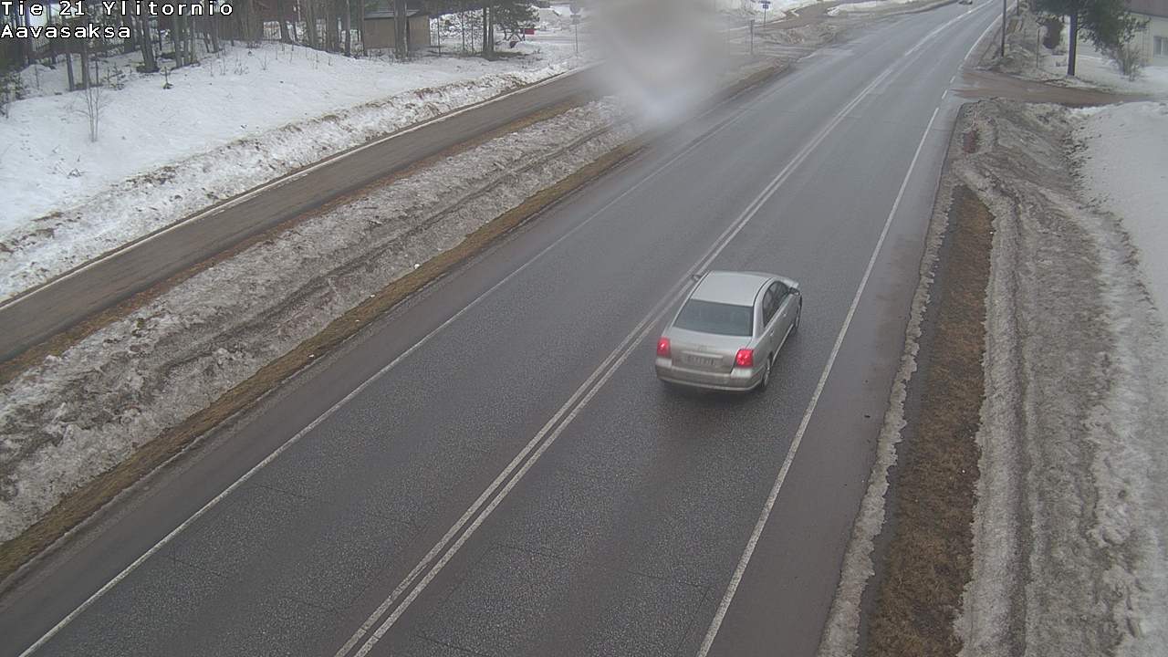 Weather Camera Image Väg 21 Ylitornio_Aavasaksa, Muonio, Lappi