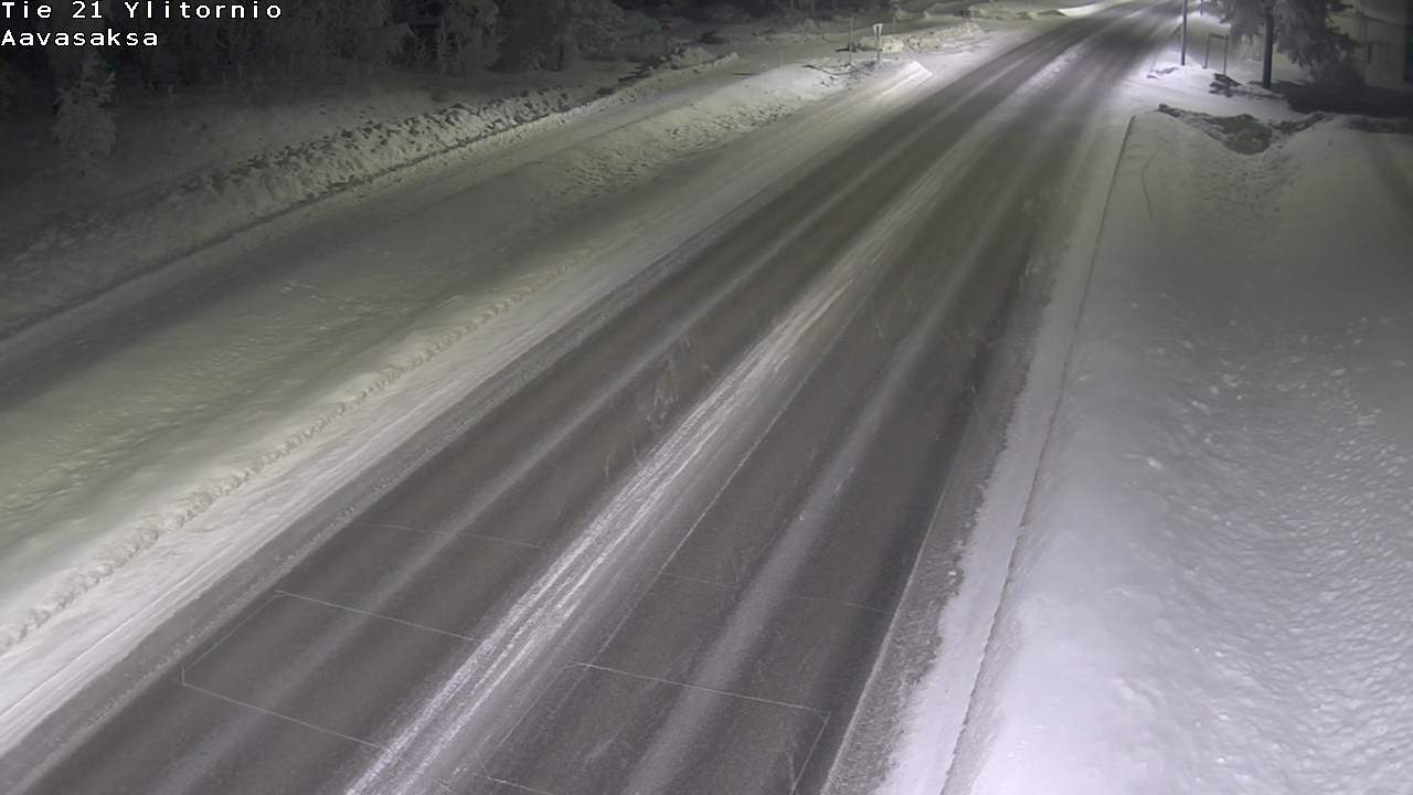 Kelikamerat Kuva Tie 21 Ylitornio_Aavasaksa, Muonio, Lappi