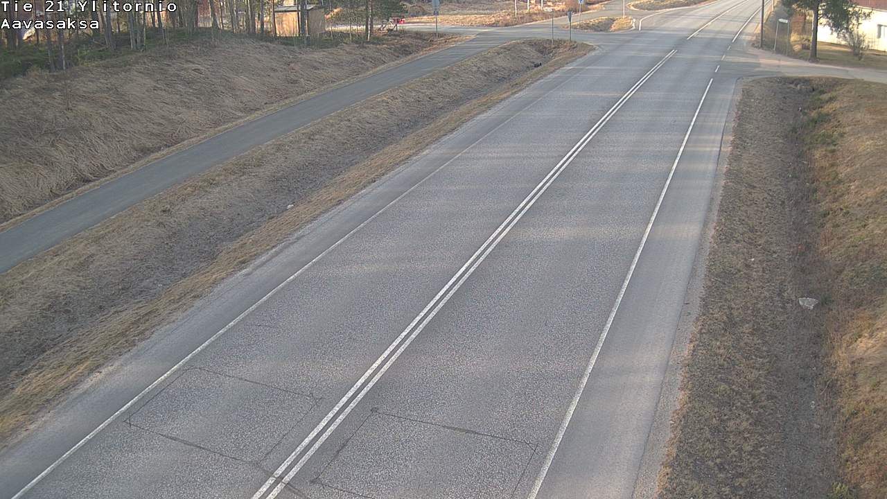 Weather Camera Image Väg 21 Ylitornio_Aavasaksa, Muonio, Lappi