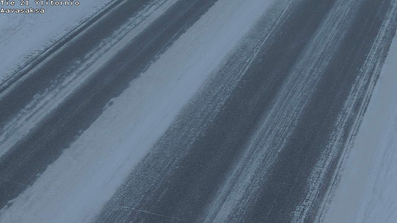 Weather Camera Image Väg 21 Ylitornio_Aavasaksa, Muonio, Lappi