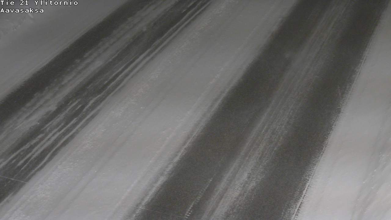Weather Camera Image Väg 21 Ylitornio_Aavasaksa, Muonio, Lappi