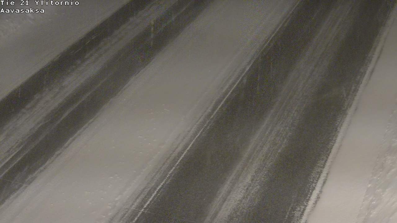 Weather Camera Image Väg 21 Ylitornio_Aavasaksa, Muonio, Lappi