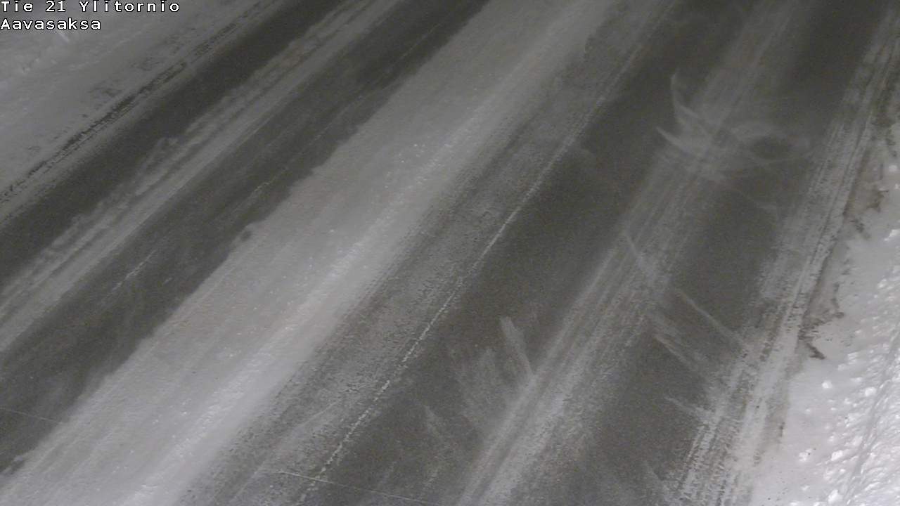 Weather Camera Image Väg 21 Ylitornio_Aavasaksa, Muonio, Lappi