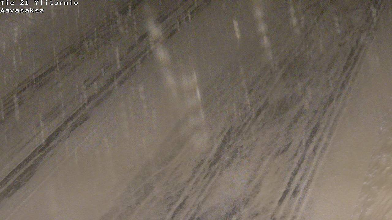 Weather Camera Image Väg 21 Ylitornio_Aavasaksa, Muonio, Lappi