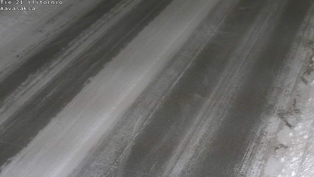 Weather Camera Image Väg 21 Ylitornio_Aavasaksa, Muonio, Lappi