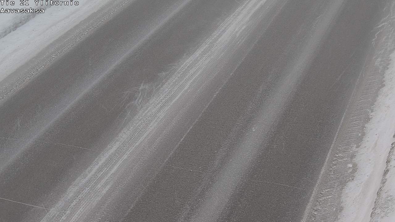 Weather Camera Image Road 21 Ylitornio_Aavasaksa, Muonio, Lappi