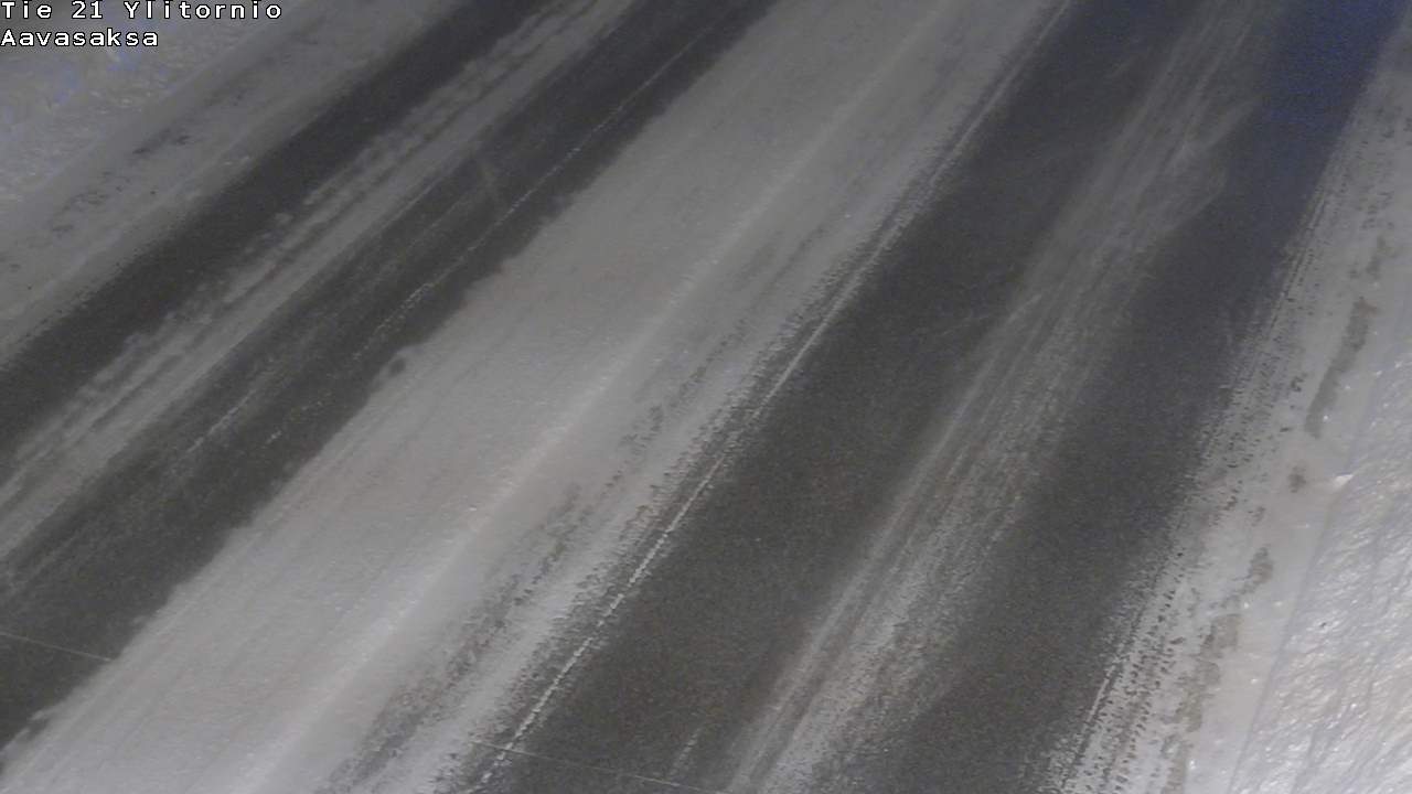 Weather Camera Image Väg 21 Ylitornio_Aavasaksa, Muonio, Lappi