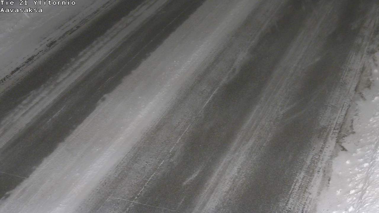 Weather Camera Image Väg 21 Ylitornio_Aavasaksa, Muonio, Lappi