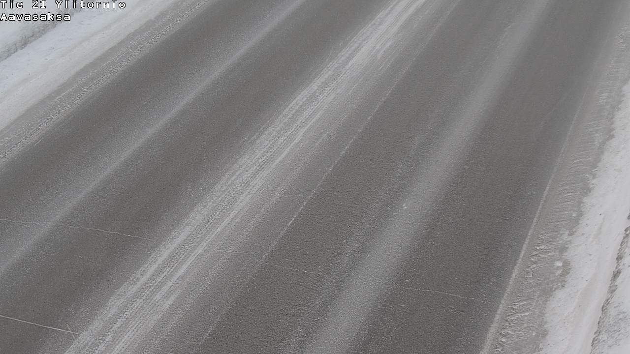 Weather Camera Image Road 21 Ylitornio_Aavasaksa, Muonio, Lappi