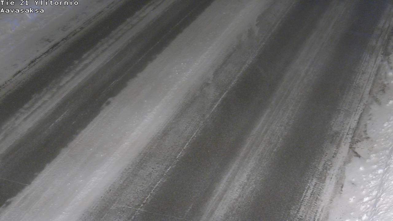 Weather Camera Image Väg 21 Ylitornio_Aavasaksa, Muonio, Lappi