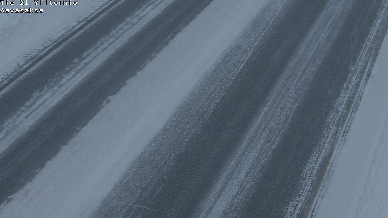 Weather Camera Image Väg 21 Ylitornio_Aavasaksa, Muonio, Lappi