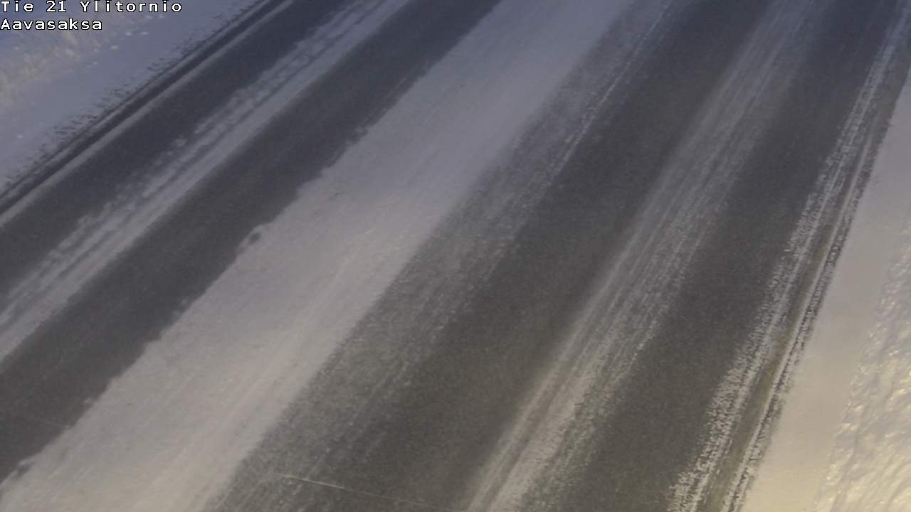 Weather Camera Image Väg 21 Ylitornio_Aavasaksa, Muonio, Lappi
