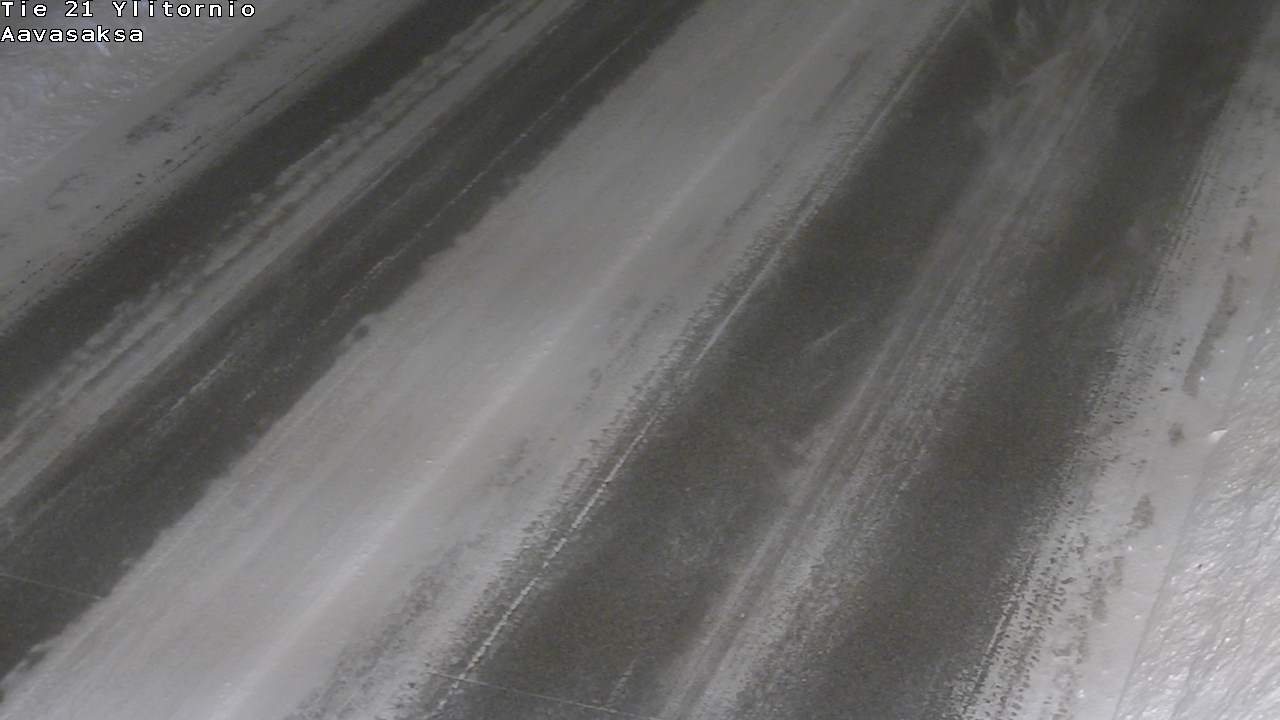 Weather Camera Image Väg 21 Ylitornio_Aavasaksa, Muonio, Lappi