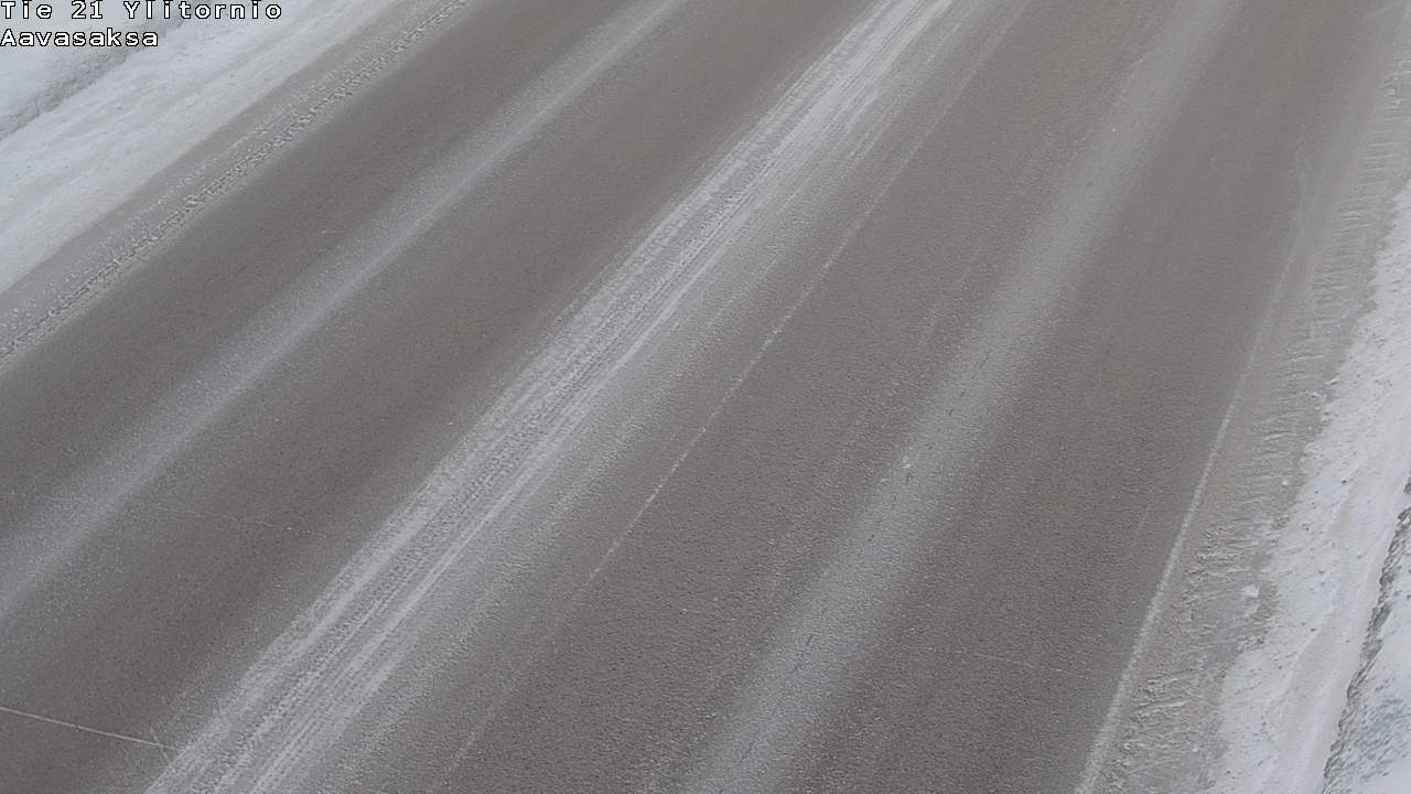 Weather Camera Image Väg 21 Ylitornio_Aavasaksa, Muonio, Lappi