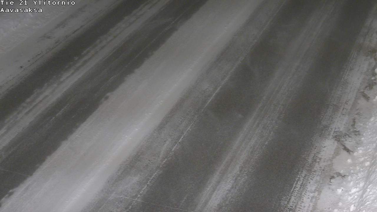 Weather Camera Image Väg 21 Ylitornio_Aavasaksa, Muonio, Lappi