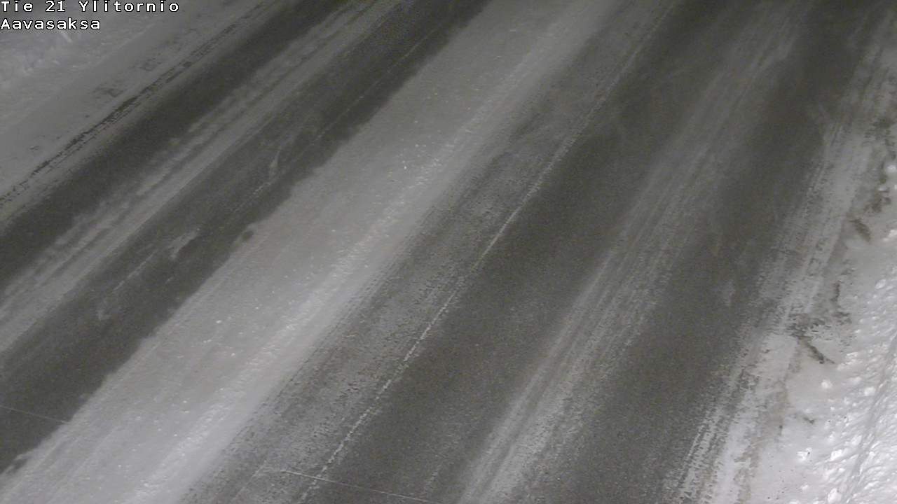 Weather Camera Image Väg 21 Ylitornio_Aavasaksa, Muonio, Lappi