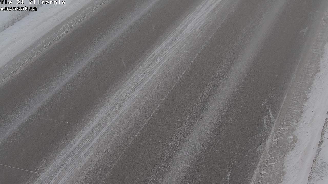 Weather Camera Image Road 21 Ylitornio_Aavasaksa, Muonio, Lappi