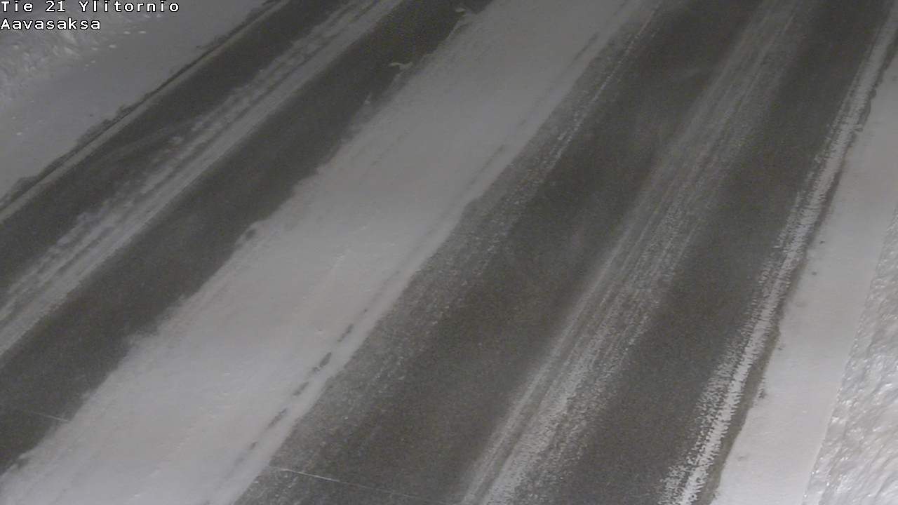Weather Camera Image Väg 21 Ylitornio_Aavasaksa, Muonio, Lappi