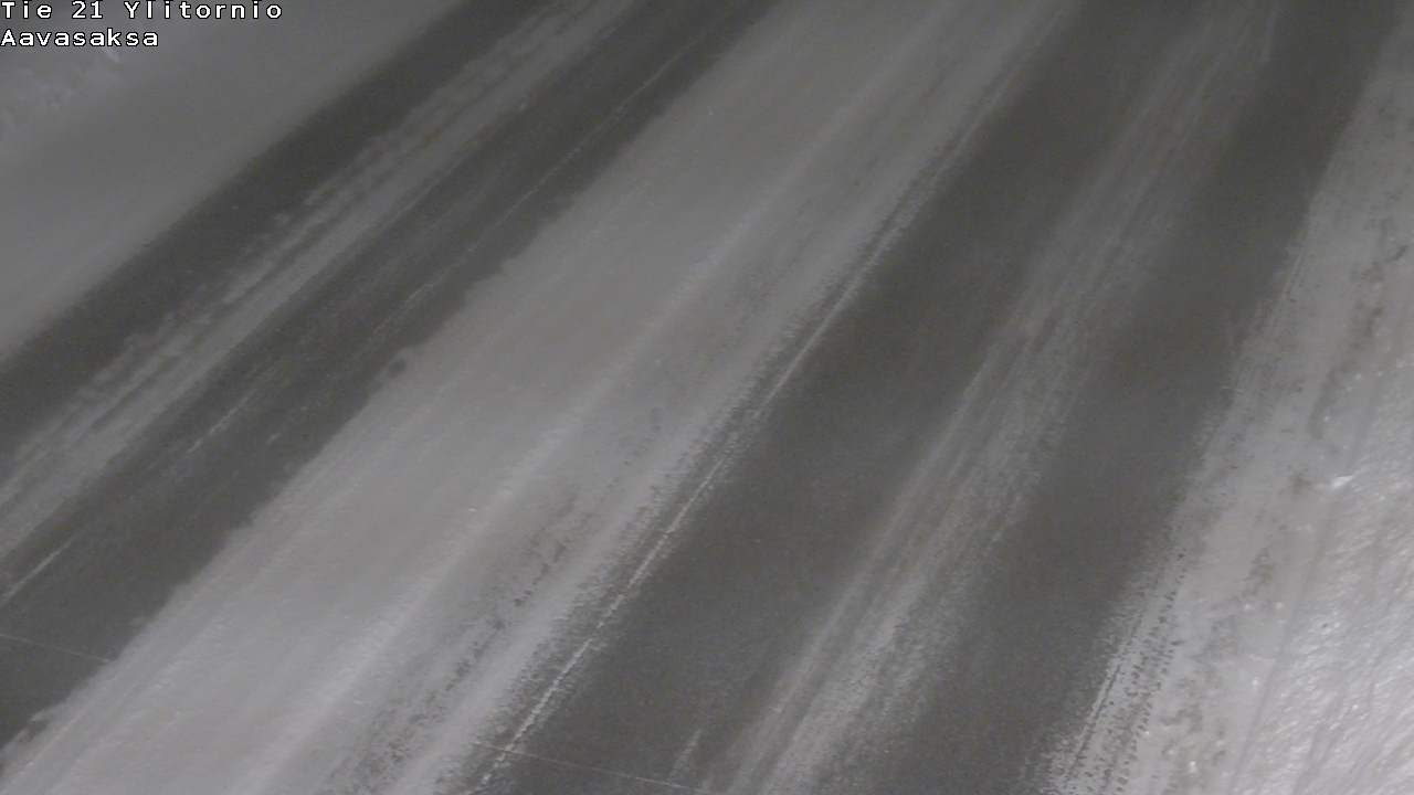 Weather Camera Image Väg 21 Ylitornio_Aavasaksa, Muonio, Lappi