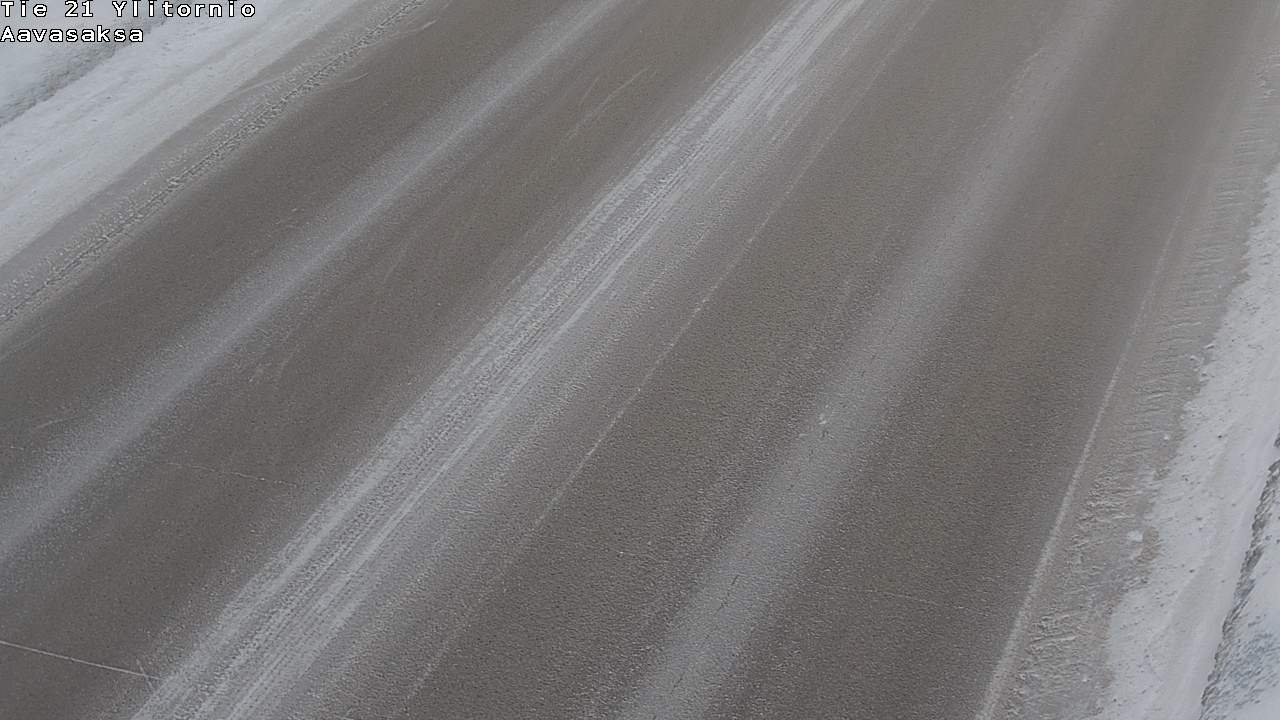 Weather Camera Image Väg 21 Ylitornio_Aavasaksa, Muonio, Lappi