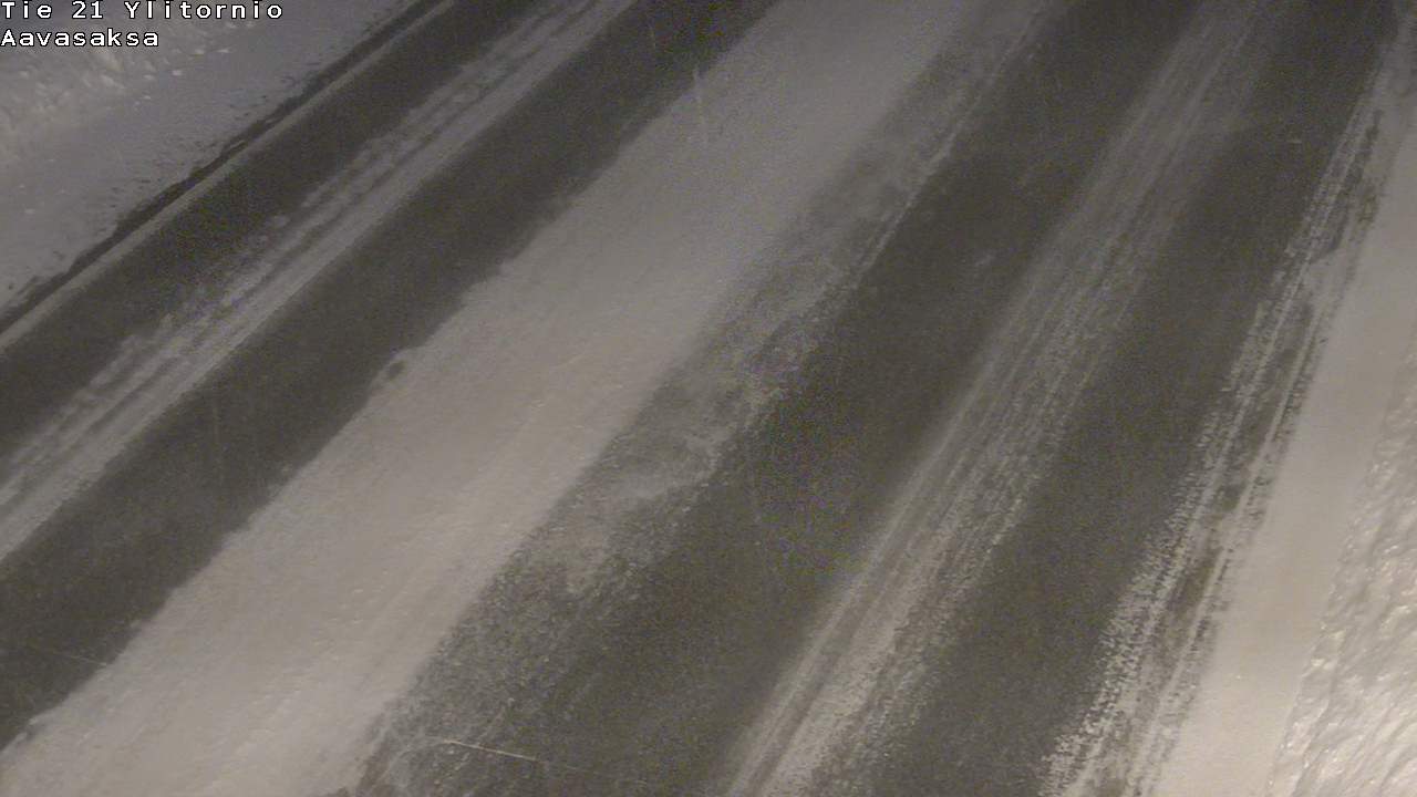 Weather Camera Image Väg 21 Ylitornio_Aavasaksa, Muonio, Lappi