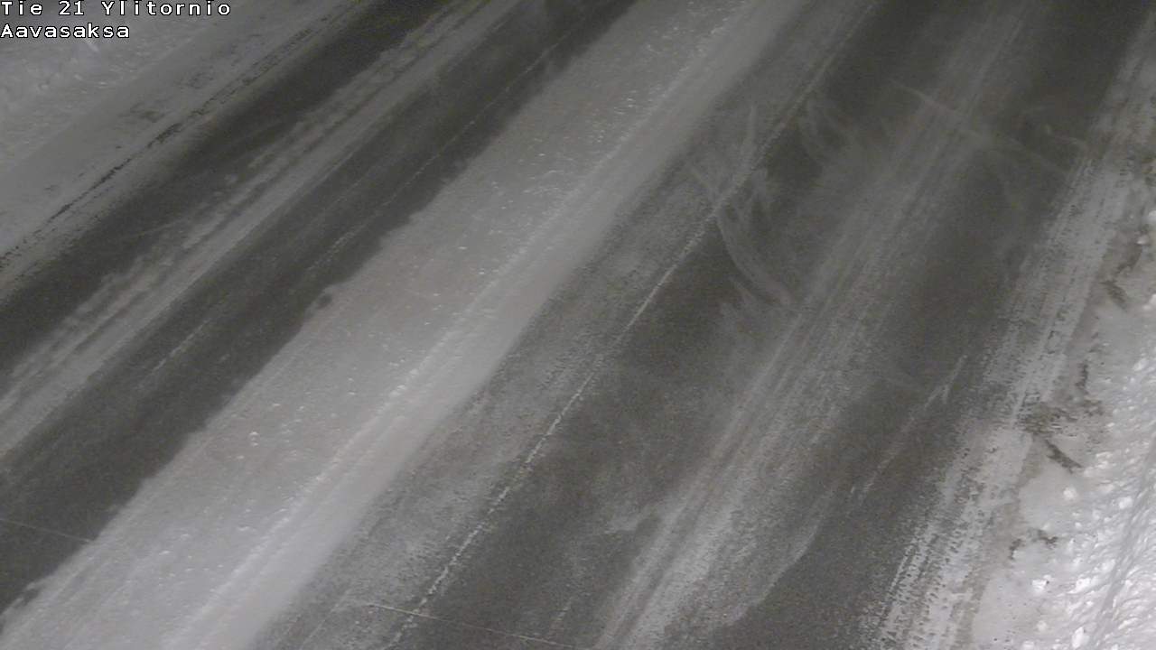 Weather Camera Image Väg 21 Ylitornio_Aavasaksa, Muonio, Lappi