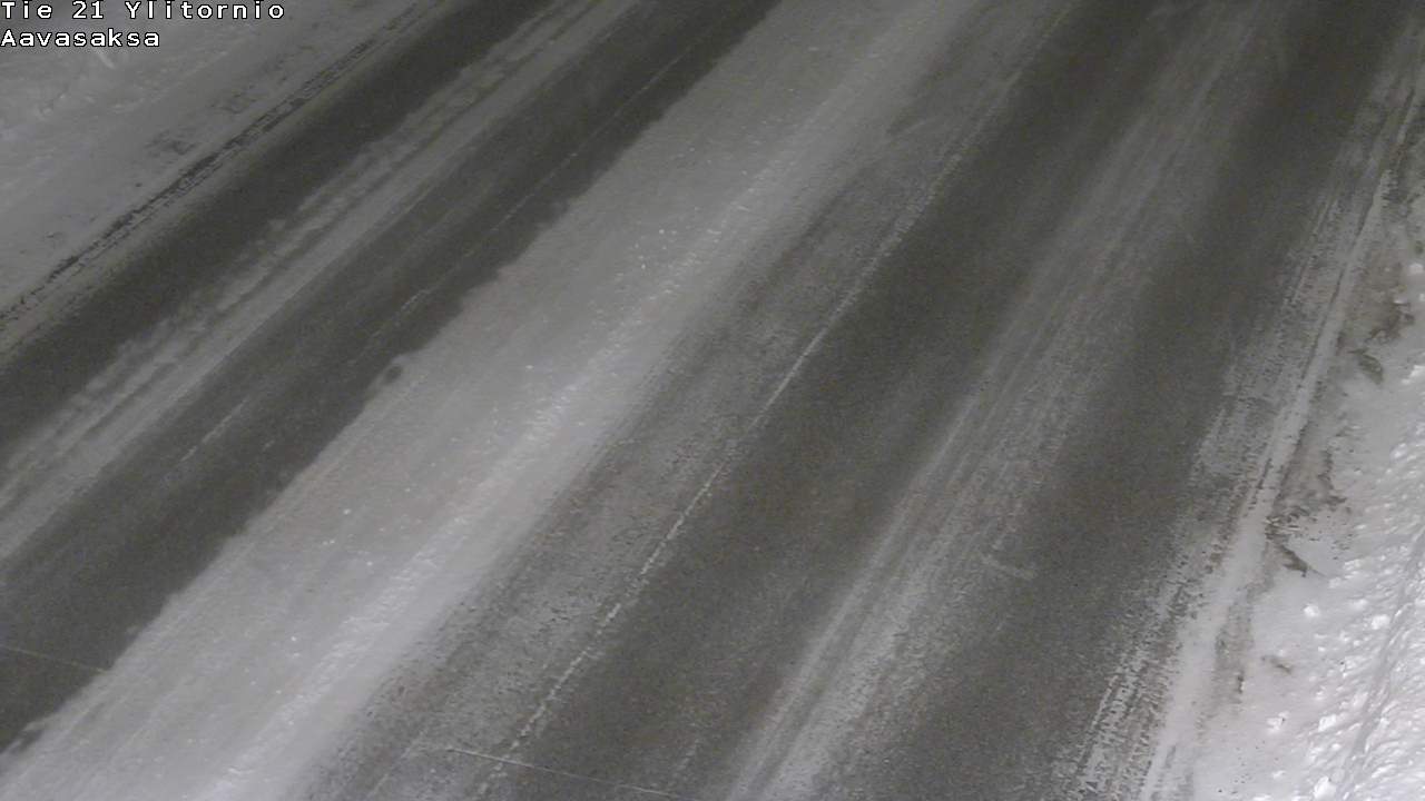 Weather Camera Image Väg 21 Ylitornio_Aavasaksa, Muonio, Lappi