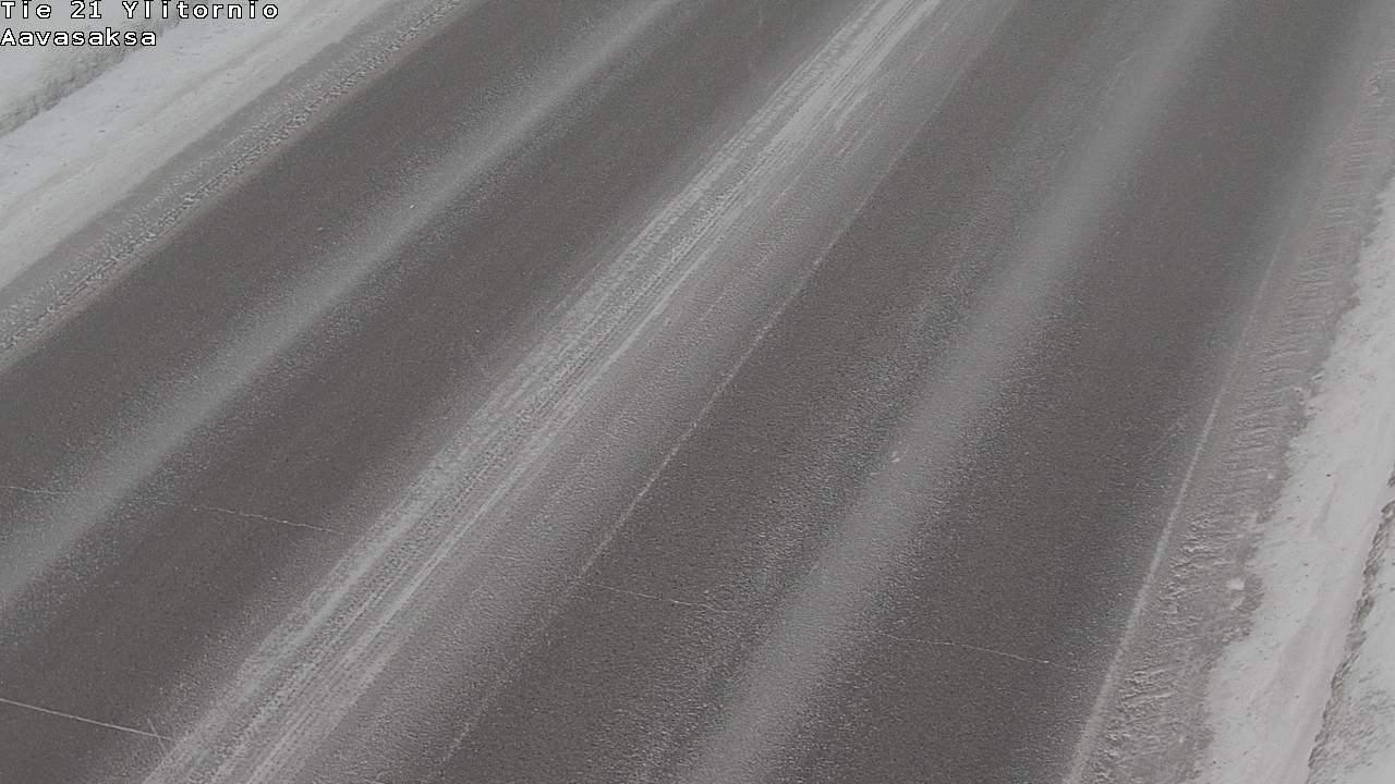 Weather Camera Image Road 21 Ylitornio_Aavasaksa, Muonio, Lappi