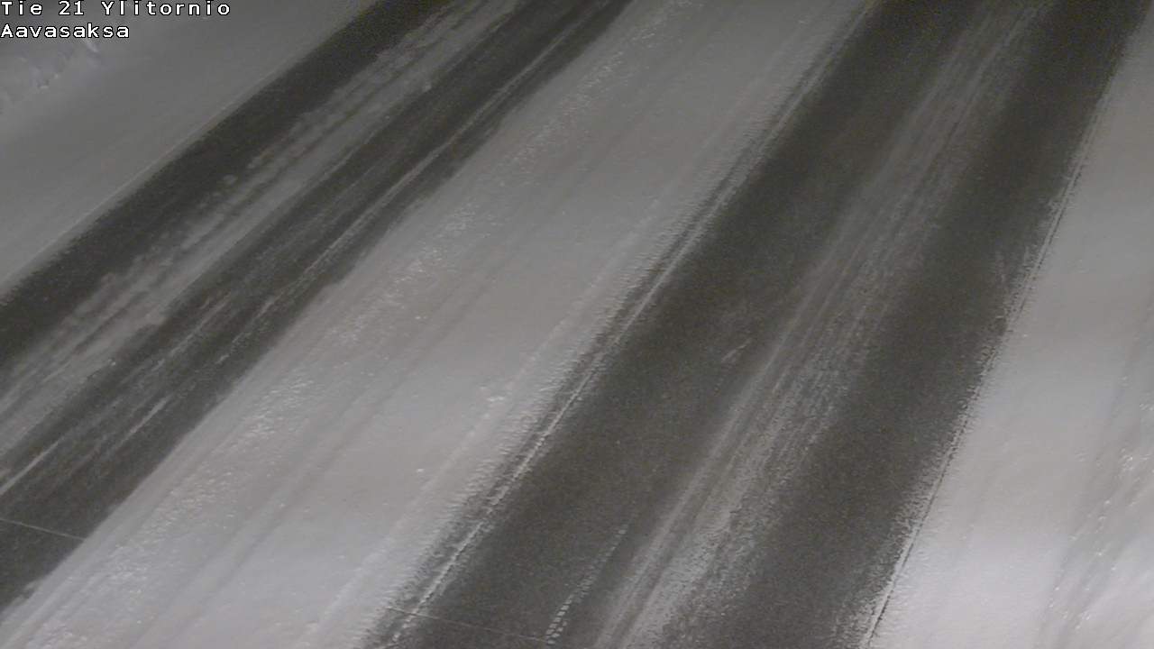 Weather Camera Image Väg 21 Ylitornio_Aavasaksa, Muonio, Lappi