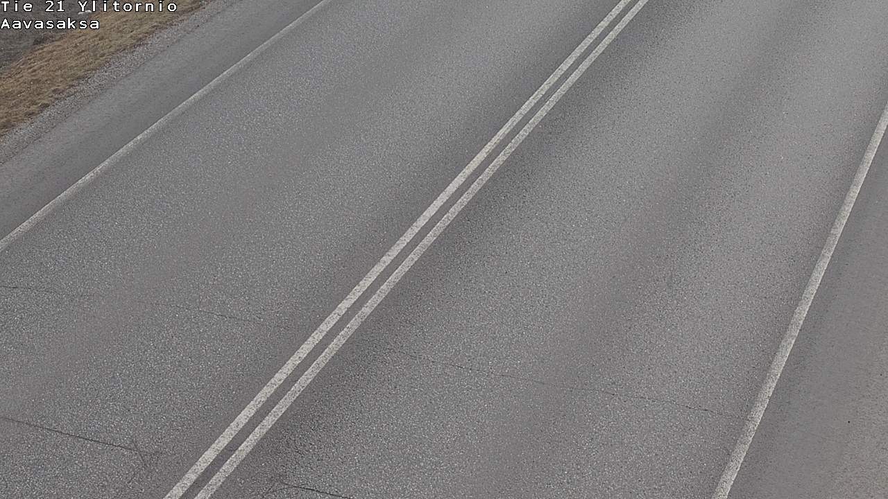 Weather Camera Image Road 21 Ylitornio_Aavasaksa, Muonio, Lappi
