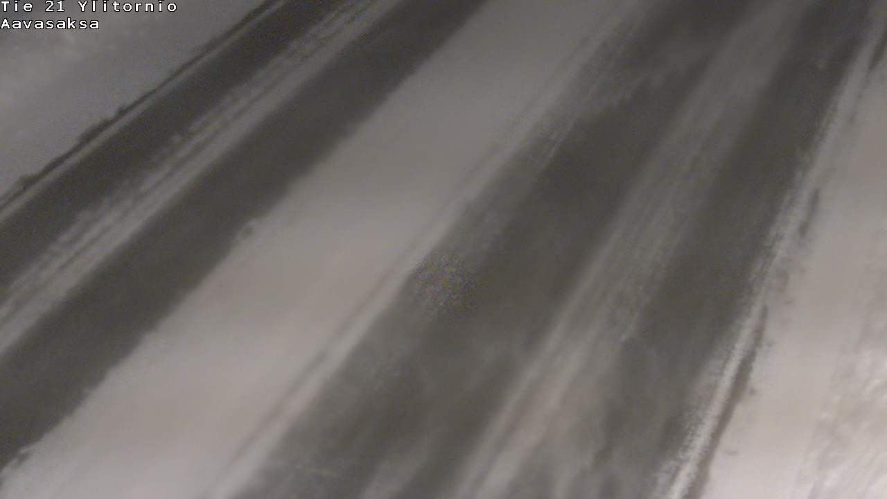 Weather Camera Image Väg 21 Ylitornio_Aavasaksa, Muonio, Lappi