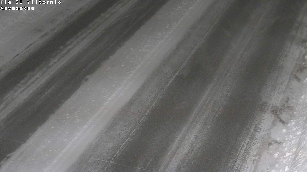 Weather Camera Image Väg 21 Ylitornio_Aavasaksa, Muonio, Lappi