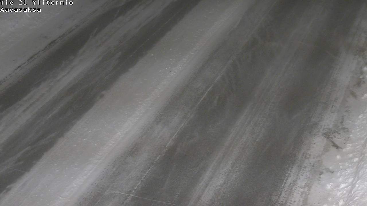 Weather Camera Image Väg 21 Ylitornio_Aavasaksa, Muonio, Lappi