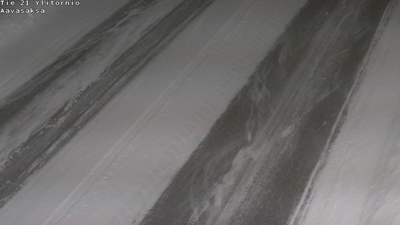 Weather Camera Image Väg 21 Ylitornio_Aavasaksa, Muonio, Lappi