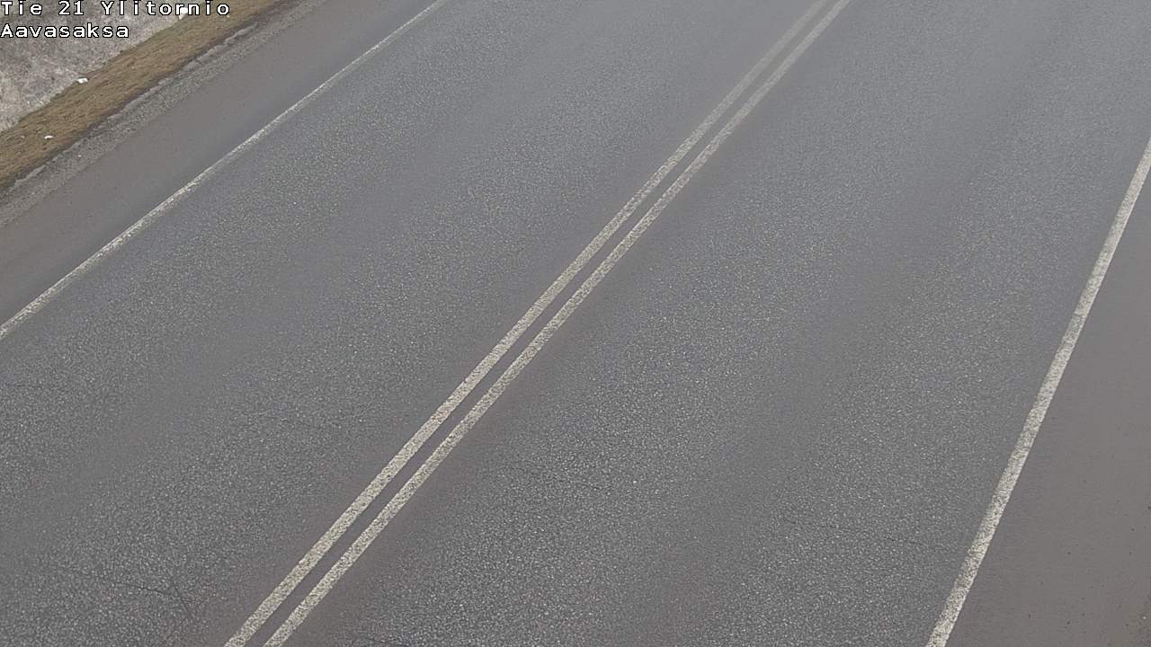 Weather Camera Image Väg 21 Ylitornio_Aavasaksa, Muonio, Lappi