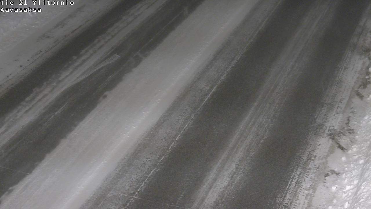 Weather Camera Image Väg 21 Ylitornio_Aavasaksa, Muonio, Lappi