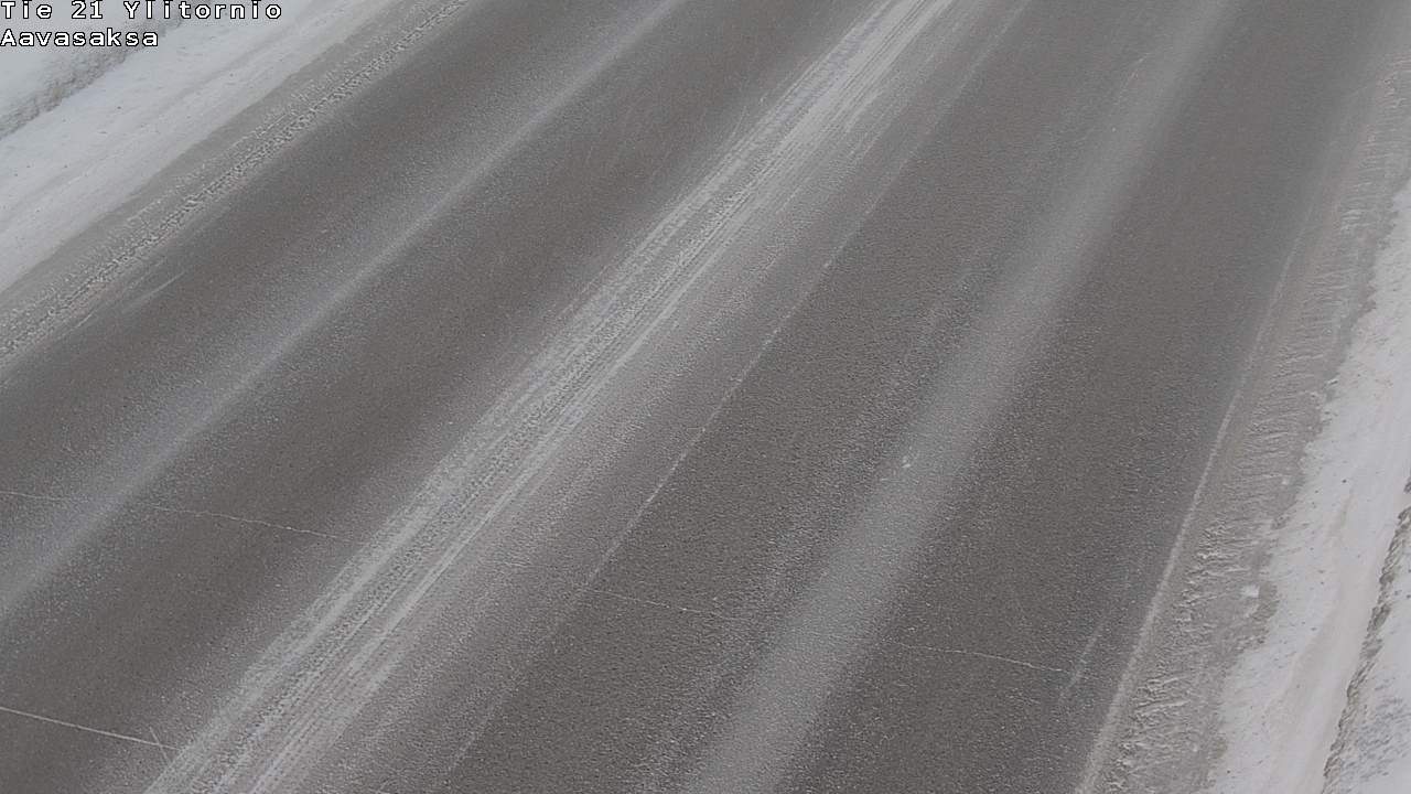 Weather Camera Image Road 21 Ylitornio_Aavasaksa, Muonio, Lappi