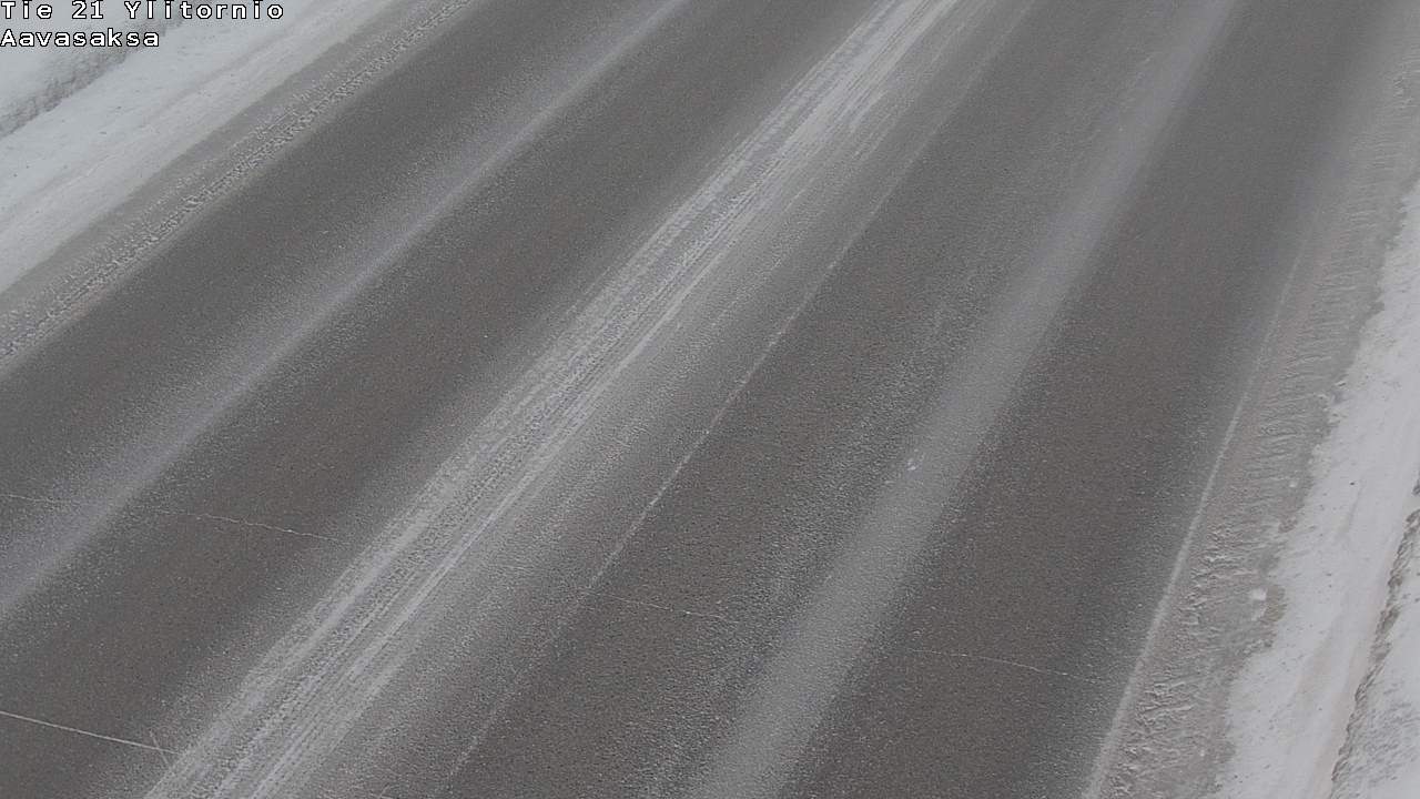 Weather Camera Image Road 21 Ylitornio_Aavasaksa, Muonio, Lappi