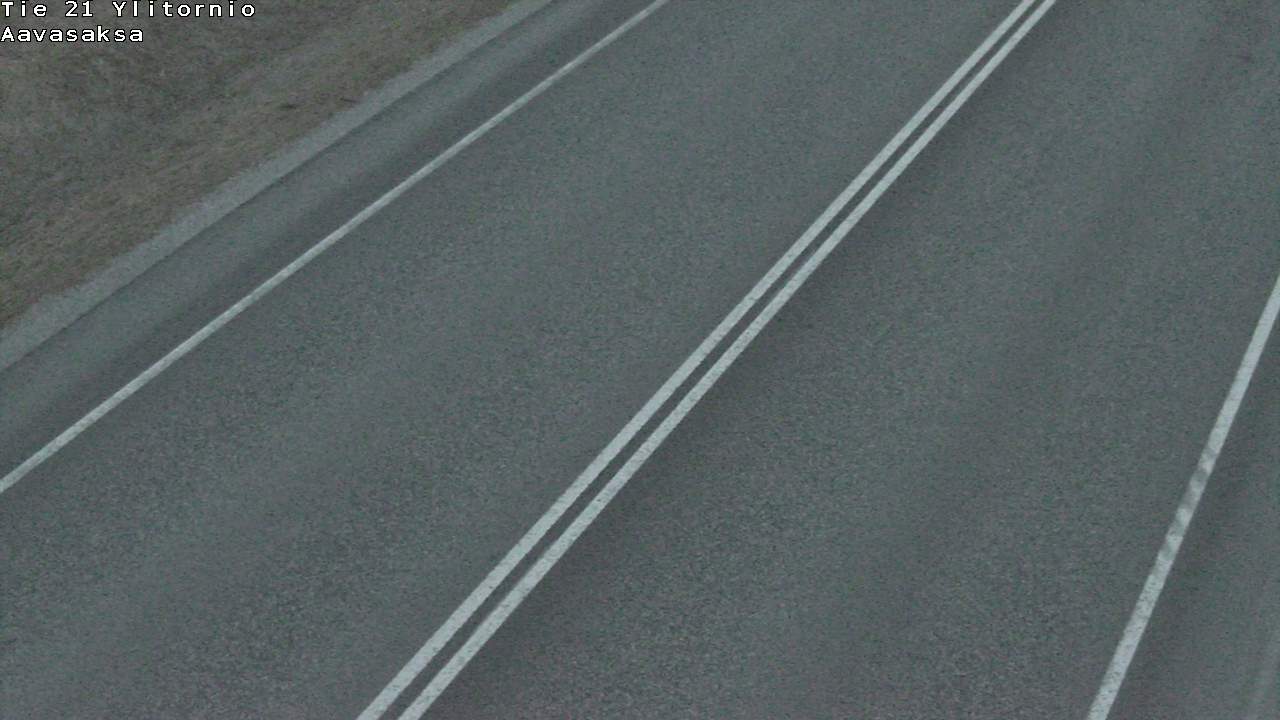 Weather Camera Image Väg 21 Ylitornio_Aavasaksa, Muonio, Lappi