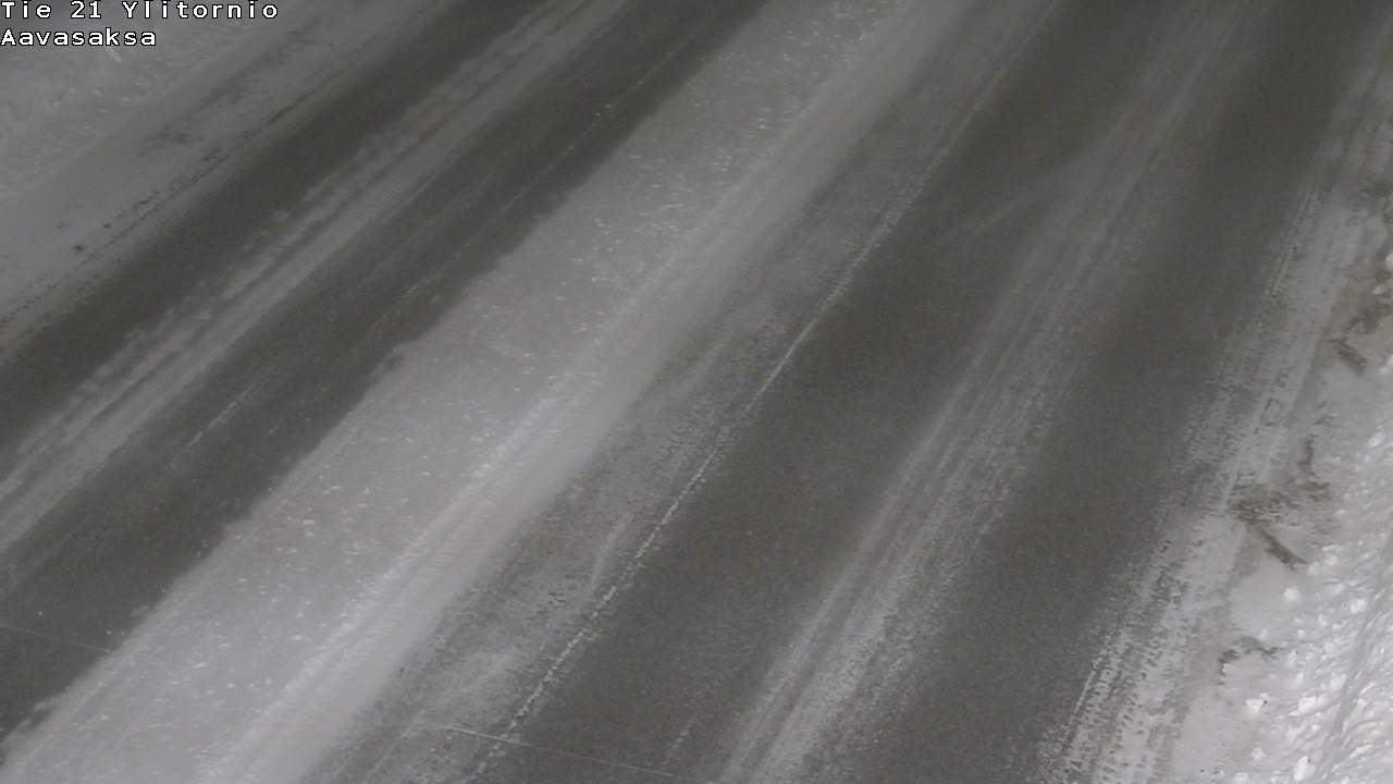 Weather Camera Image Väg 21 Ylitornio_Aavasaksa, Muonio, Lappi