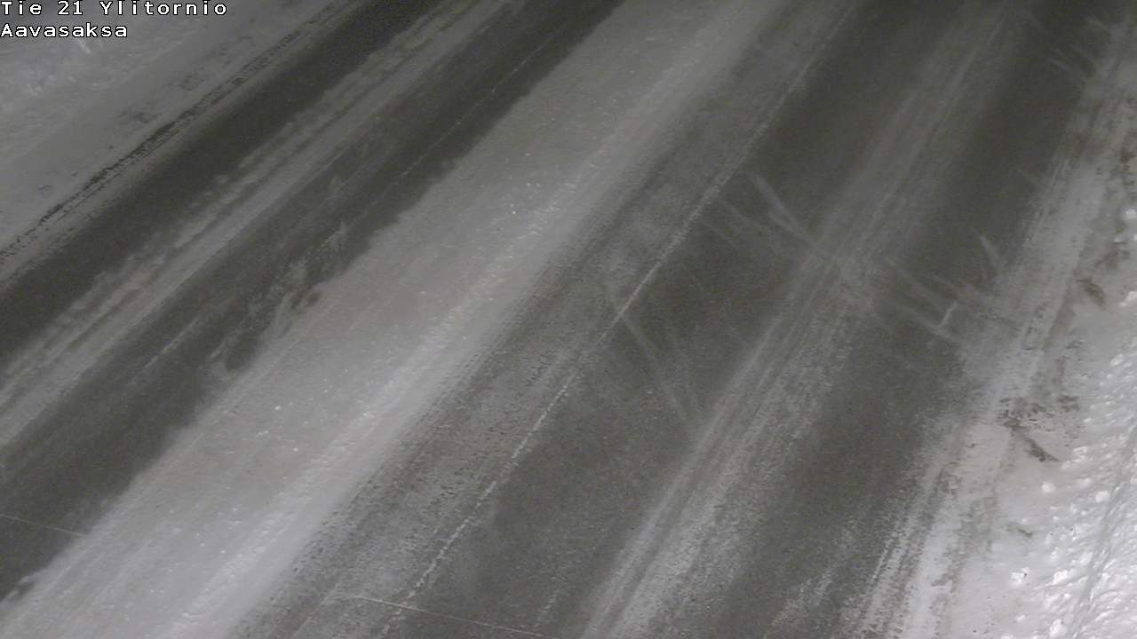 Weather Camera Image Väg 21 Ylitornio_Aavasaksa, Muonio, Lappi