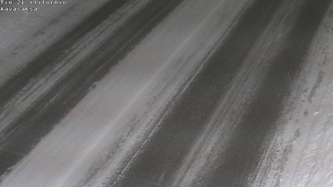 Weather Camera Image Väg 21 Ylitornio_Aavasaksa, Muonio, Lappi