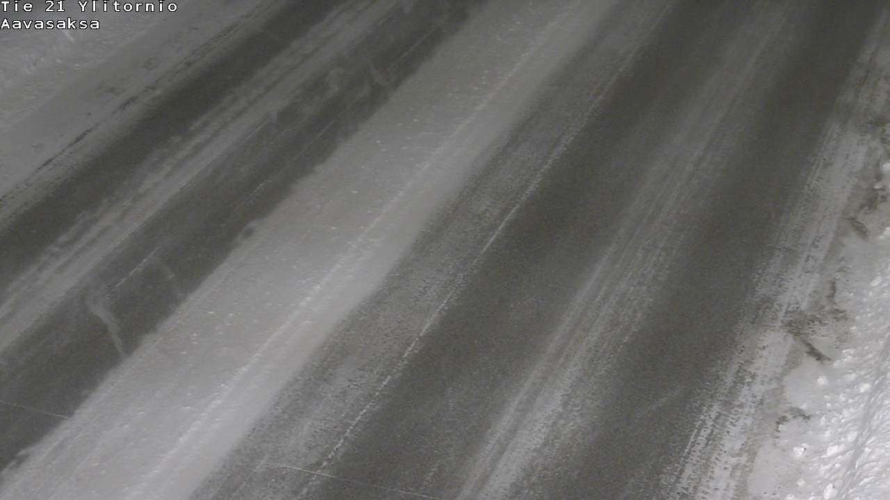 Weather Camera Image Väg 21 Ylitornio_Aavasaksa, Muonio, Lappi