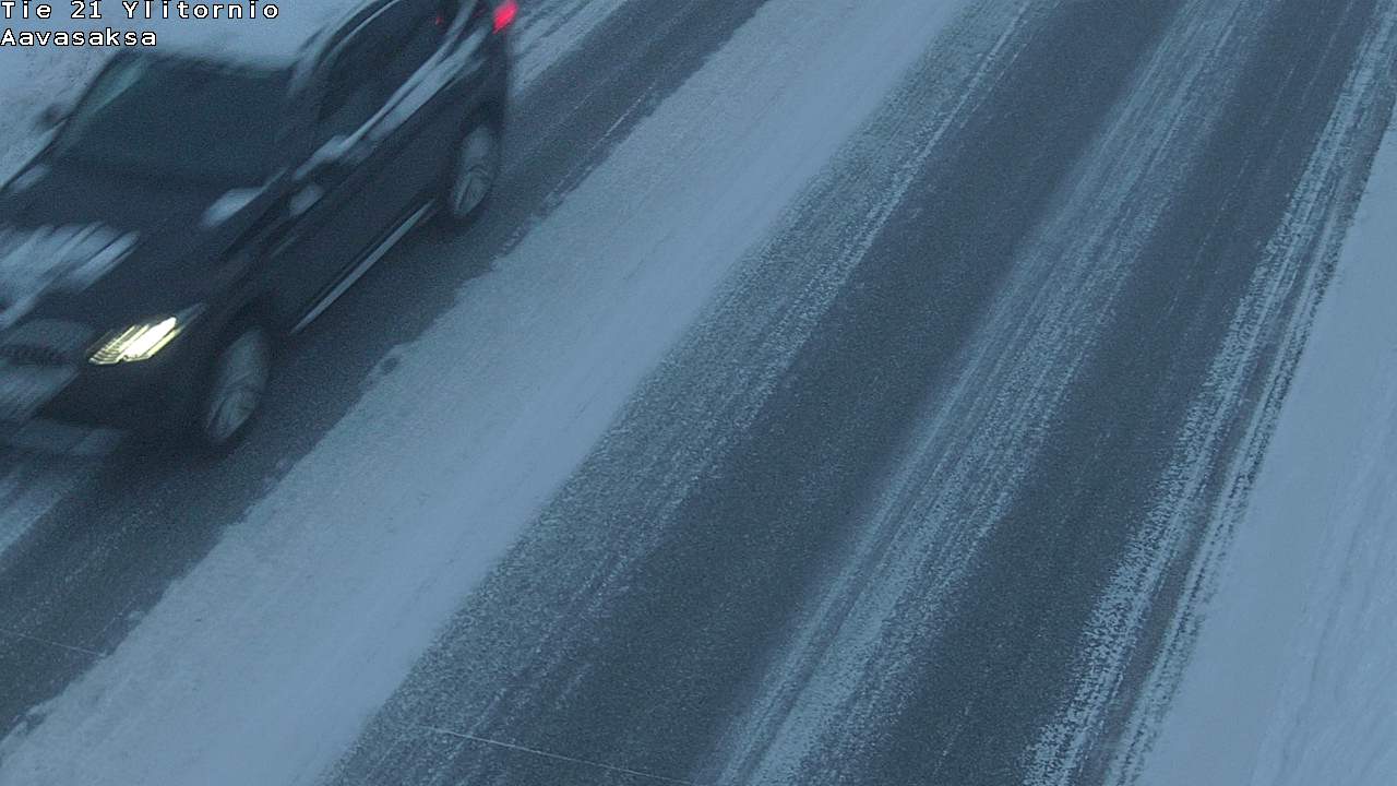 Weather Camera Image Väg 21 Ylitornio_Aavasaksa, Muonio, Lappi