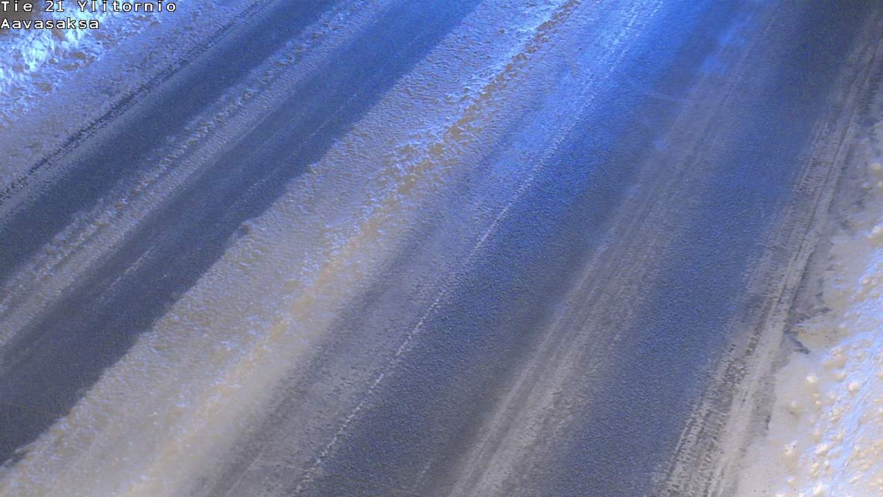 Weather Camera Image Väg 21 Ylitornio_Aavasaksa, Muonio, Lappi